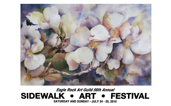 56th Sidewalk Art Festival Poster by Beth Griebenow